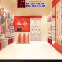 Thiết kế cửa hàng thời trang mẹ và bé - Chị Nhung - Thanh Xuân